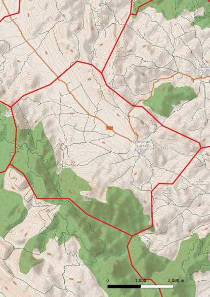 kaart Castejón de Alarba spanje