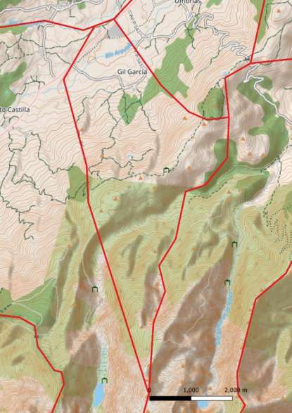kaart Gil García spanje