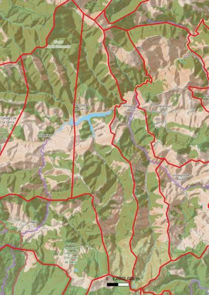 kaart Mansilla de la Sierra spanje