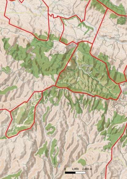 kaart Petilla de Aragón spanje