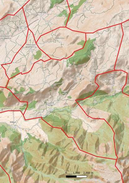 kaart Santiago del Tormes spanje
