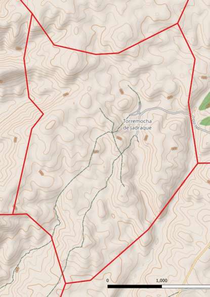 kaart Torremocha de Jadraque spanje
