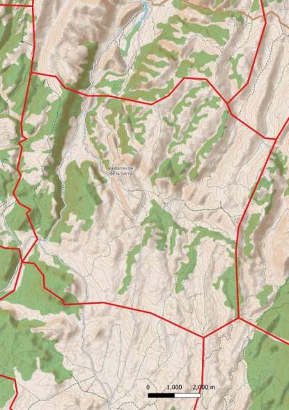 kaart Valdemorillo de la Sierra spanje