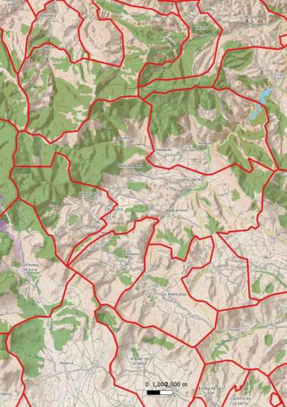 kaart Villar del Río spanje