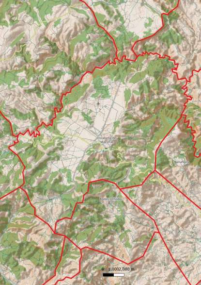 kaart Vistabella del Maestrazgo spanje