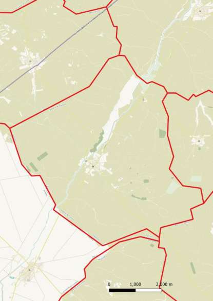 kaart Bolaños de Campos spanje