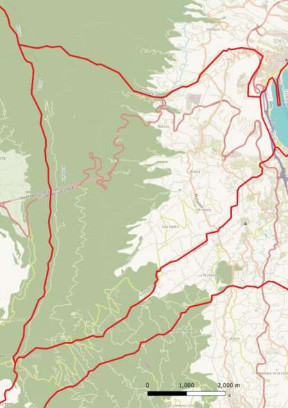 kaart Breña Alta spanje