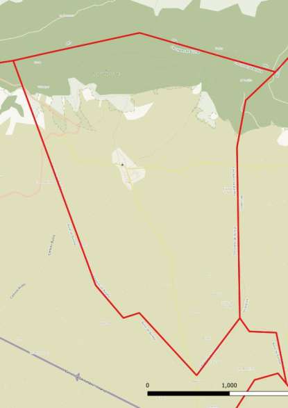 kaart Cascajares de Bureba spanje