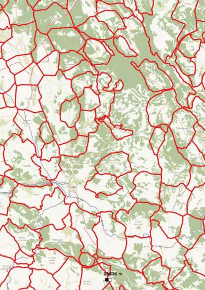 kaart Cuenca spanje