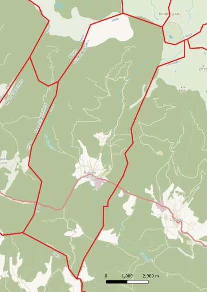 kaart Duruelo de la Sierra spanje