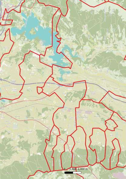 kaart Elburgo/Burgelu spanje