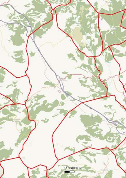 kaart La Puebla de Valverde spanje