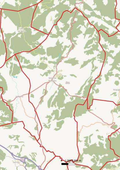 kaart Mora de Rubielos spanje