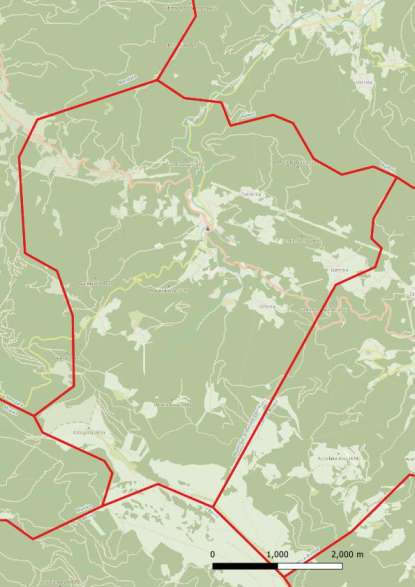 kaart Munitibar-Arbatzegi Gerrikaitz spanje