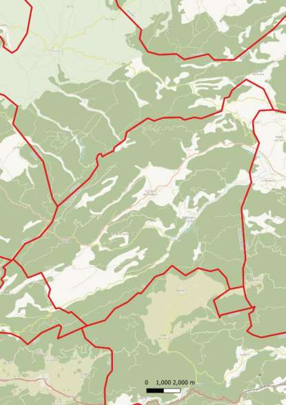 kaart Paterna del Madera spanje