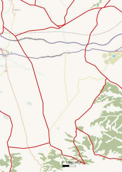 kaart Peñalba spanje
