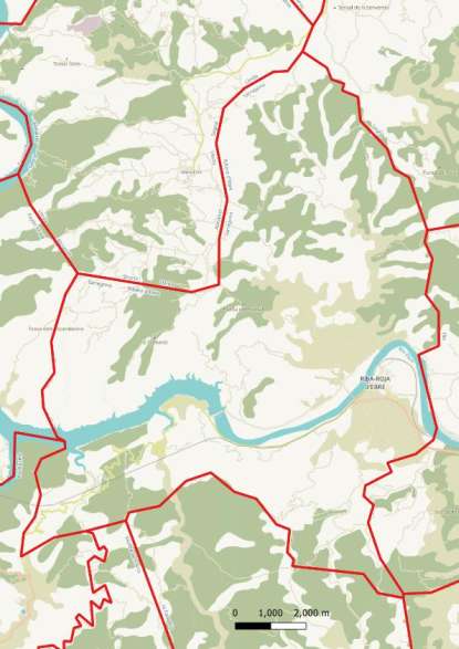 kaart Riba-roja d'Ebre spanje