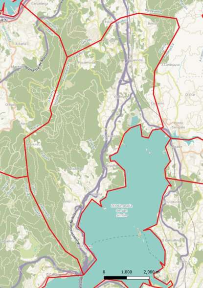 kaart Vilaboa spanje