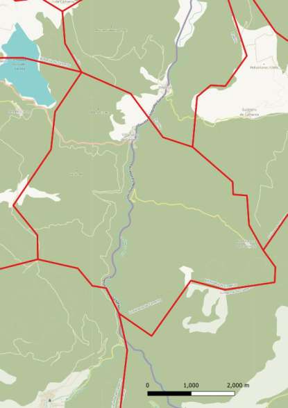 kaart Villanueva de Cameros spanje