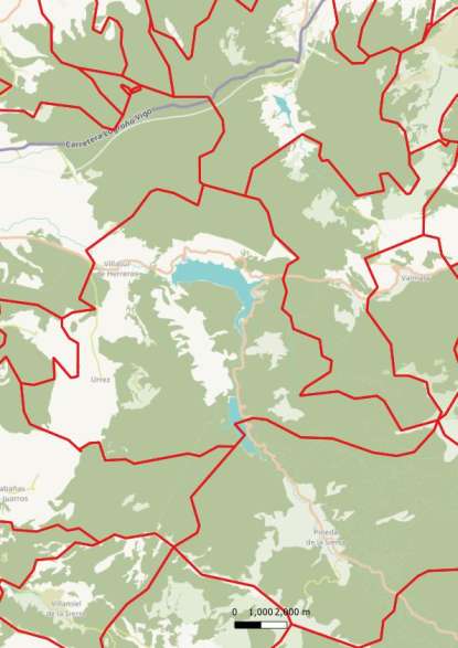 kaart Villasur de Herreros spanje
