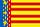 provincie vlag van Valencia