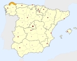 ligging van het gebied Rías Altas