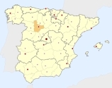 ligging van het gebied Valladolid